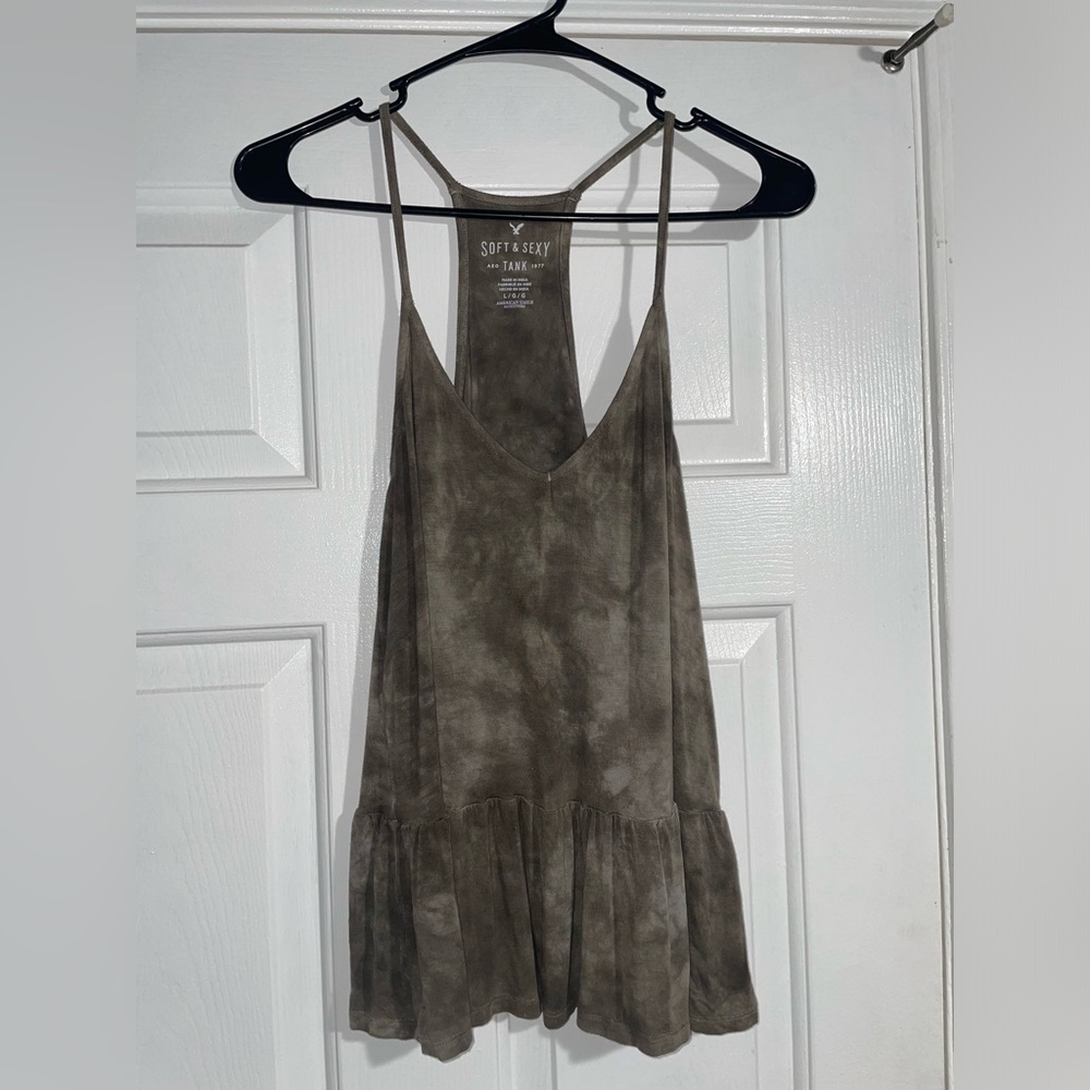 Aerie women’s Soft and Sexy Tank spaghetti strap top- size L